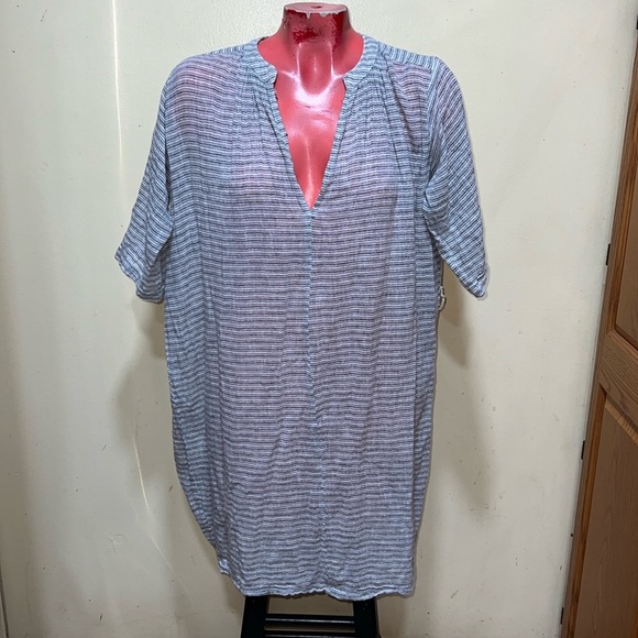 Antik Batik Rodrigo dress medium loose fit boho summer 100% cotton - Picture 1 of 6